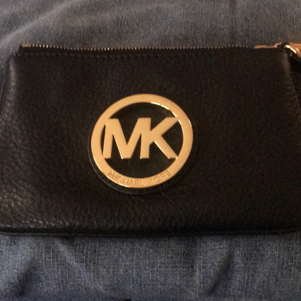MK Wristlet Pouch Purse